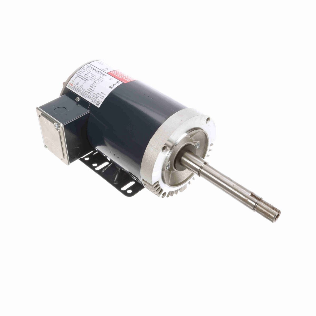 LEESON Close-Coupled Pump Motor, 1.50 HP, 3 Ph, 60 Hz, 575 V, 1800 RPM, 145JP Frame, DP - GT2504