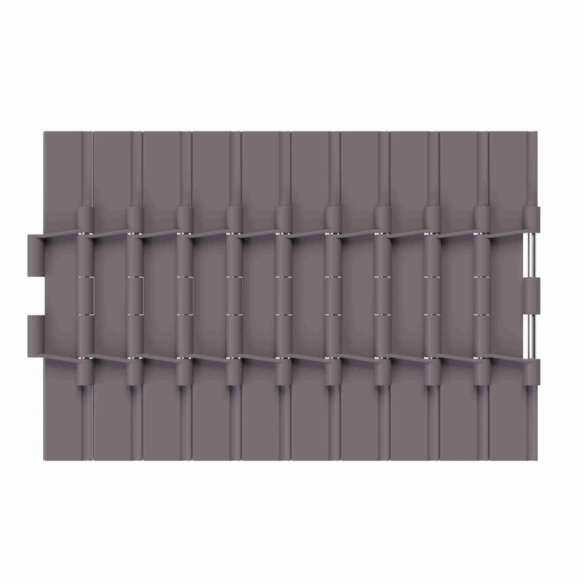 Rexnord 821 SuperGrip™ Straight Running SuperGrip™, Material: Brown High Performance, Width: 10in, Pitch: 1.5in - 81416035