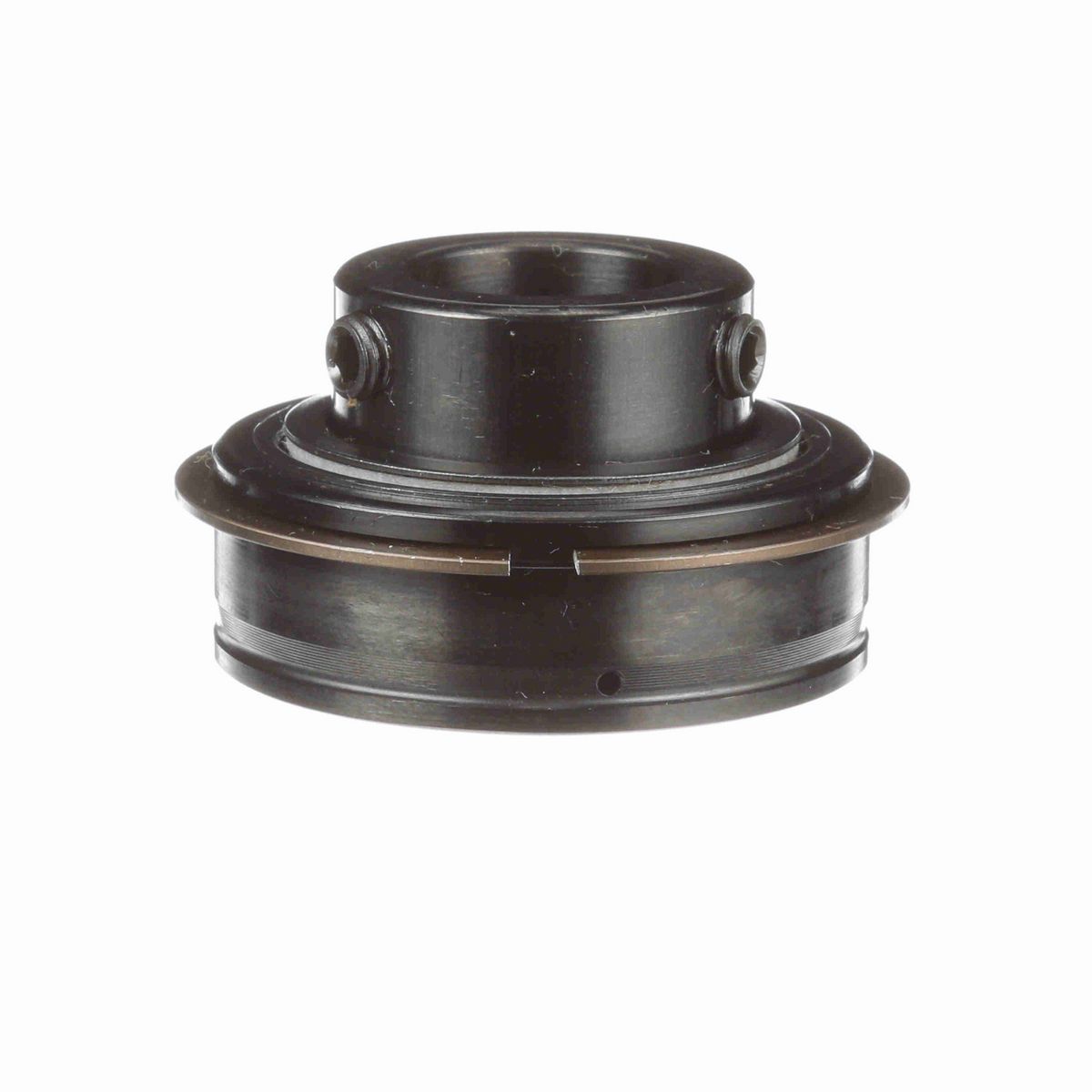 Sealmaster Mounted Insert Only Ball Bearing - 52100 Bearing Steel, Black Oxided - Setscrew Lock - Low Drag - ERX-12 LO