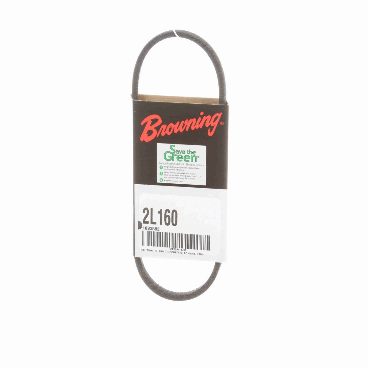 Browning Rubber FHP Belt - 2L160