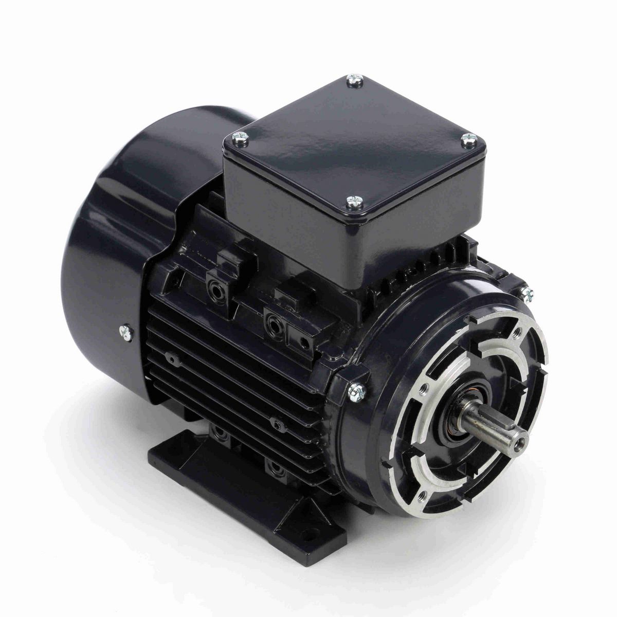 LEESON Aluminium Motor, 0.50 & 0.50 HP, 3 Ph, 60 & 50 Hz, 230/460 & 200/400 V, 1800 & 1500 RPM, 71 Frame, TEFC - R367