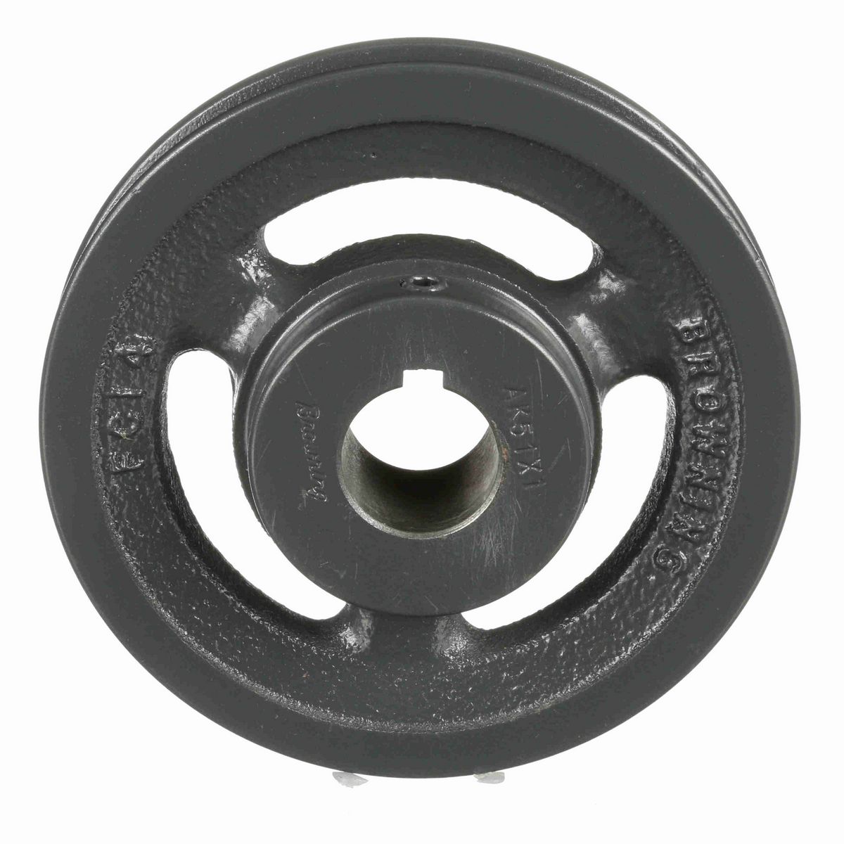 Browning 1 Groove Cast Iron FHP - Finished Bore Sheave - AK51X1