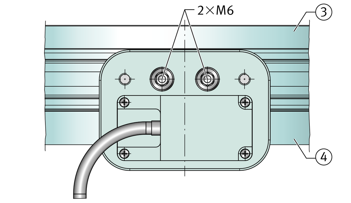Упорно-радиальный роликоподшипник INA YRTCMA260-XL