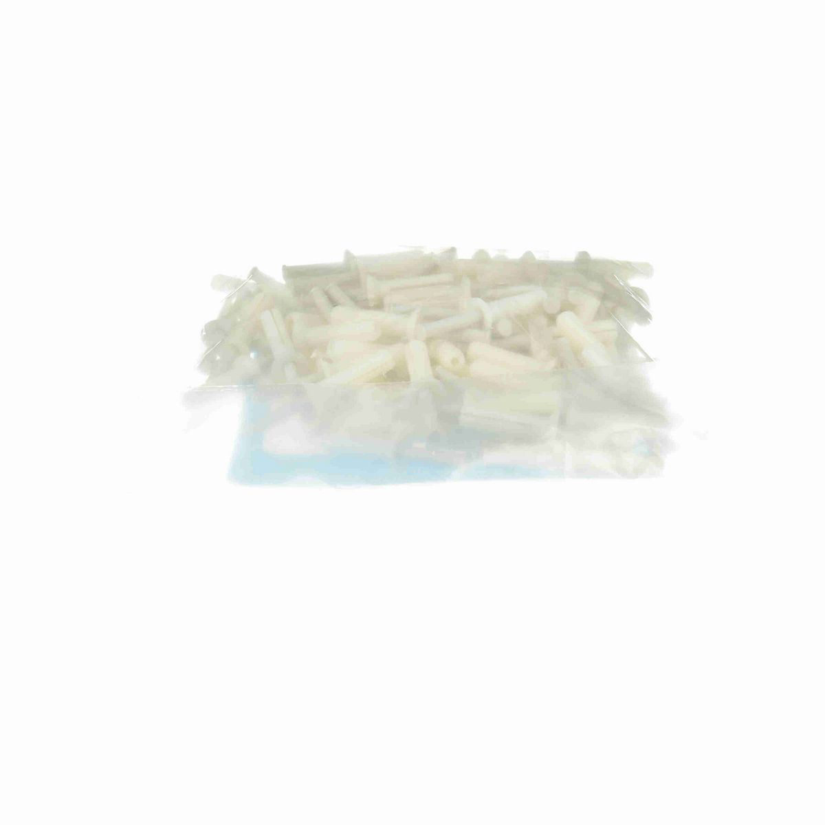 System Plast Hardware: 0.44"W X 0.44"H X 1"L White Polyamide - VG-750-20