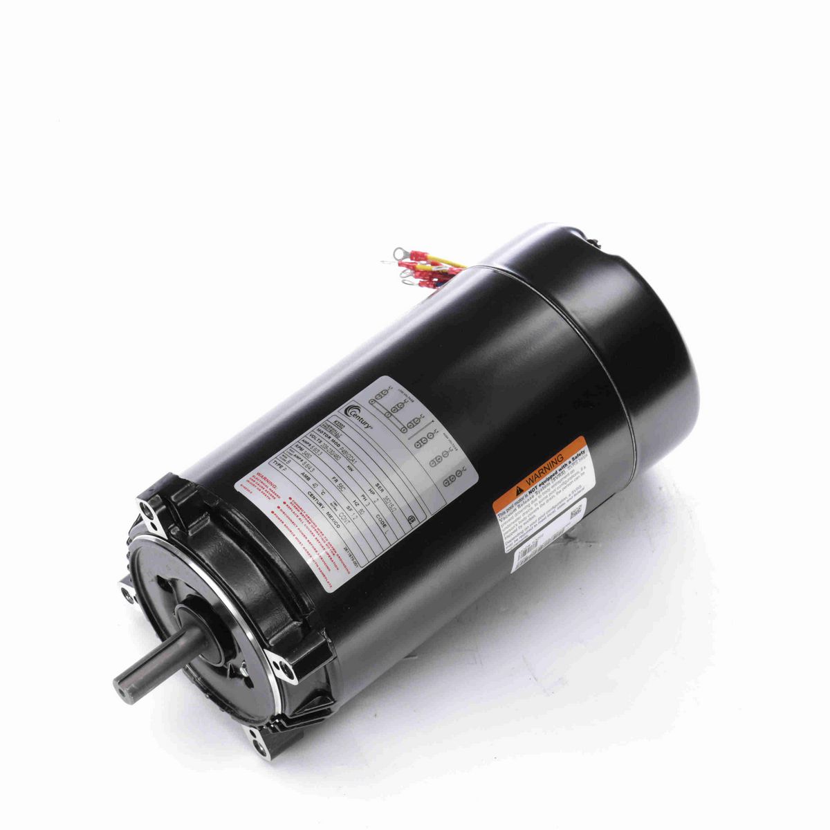 Century Pool Pump Motor, 2 HP, 3 Ph, 60 Hz, 208-230/460 V, 3600 RPM, 56C Frame, ODP - K3202