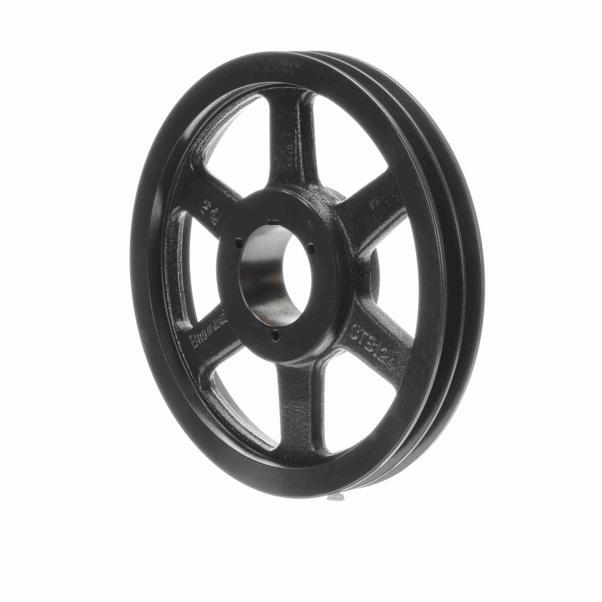 Browning 2 Groove Cast Iron Bushed Bore Multiple Sheave - 2TB124