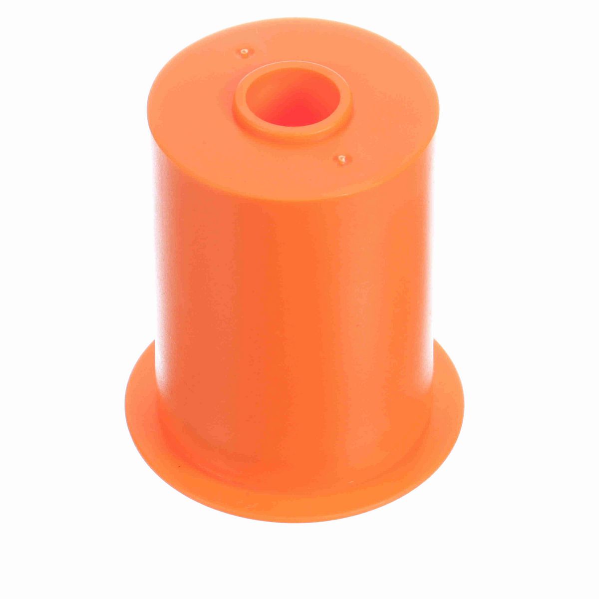 System Plast Flanged Return Roller; OD: 2.36-in, Shaft Dia: 0.75-in, Length: 3.15-in, Color: Orange - RF3-75-60