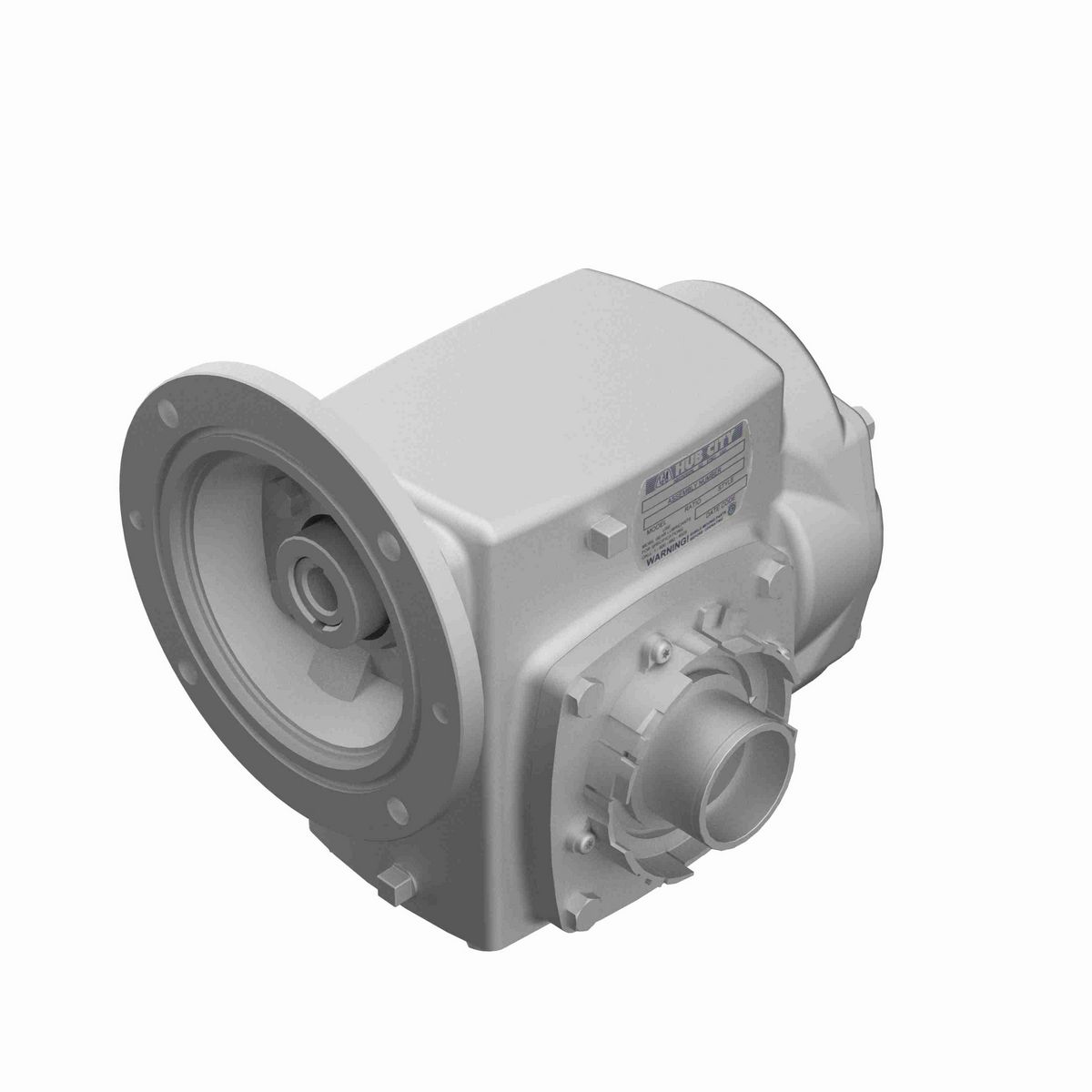 Hub City Stainless Steel HERA Gear Reducer HERA Stainless Steel Helical-Hypoid Reducer - SSHERA45EK 52.50 143TC KLS