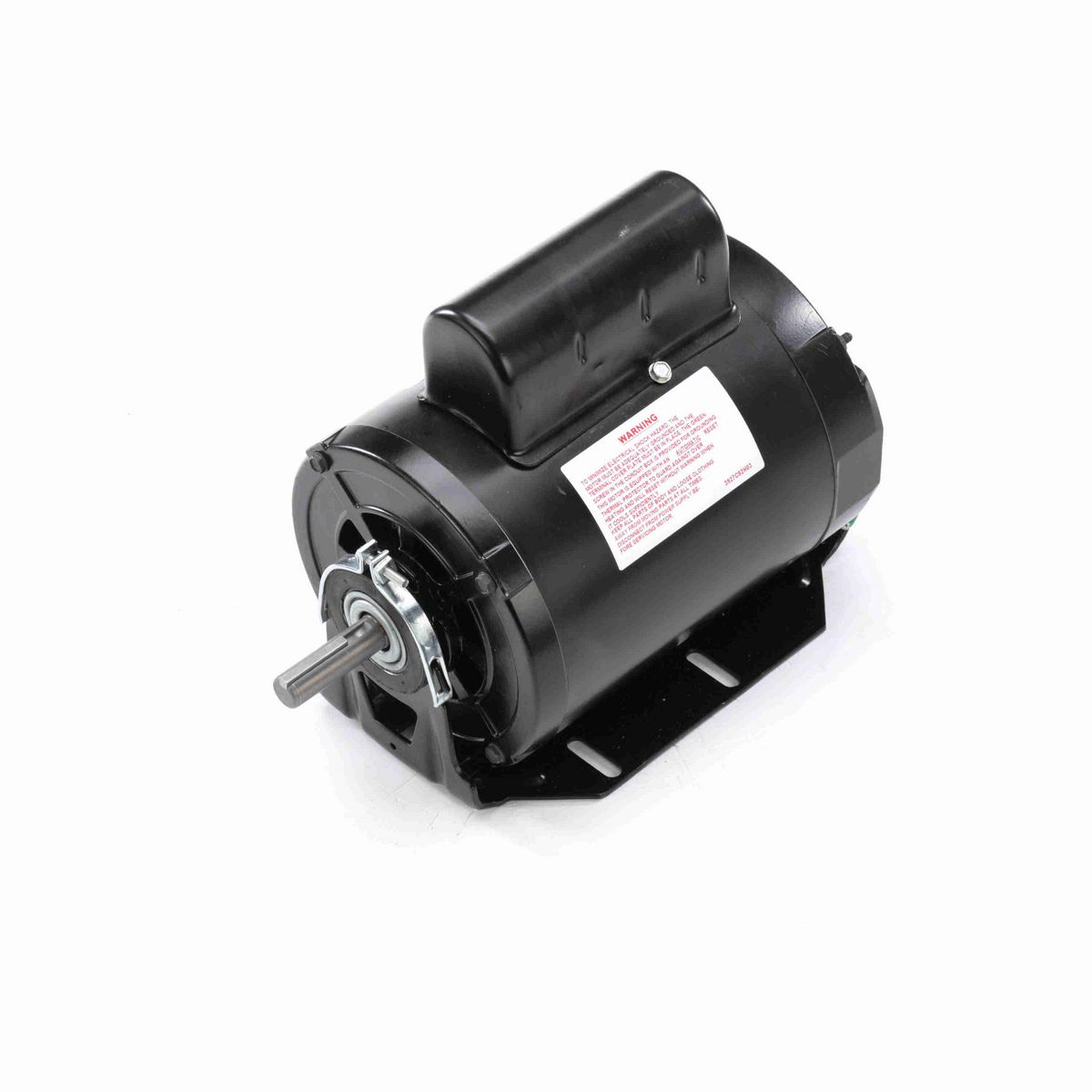 Century Refrigeration Motor, 1.0 HP, 1 Ph, 60 Hz, 115/208-230 V, 1800 RPM, 56 Frame, OPEN - V1104BL