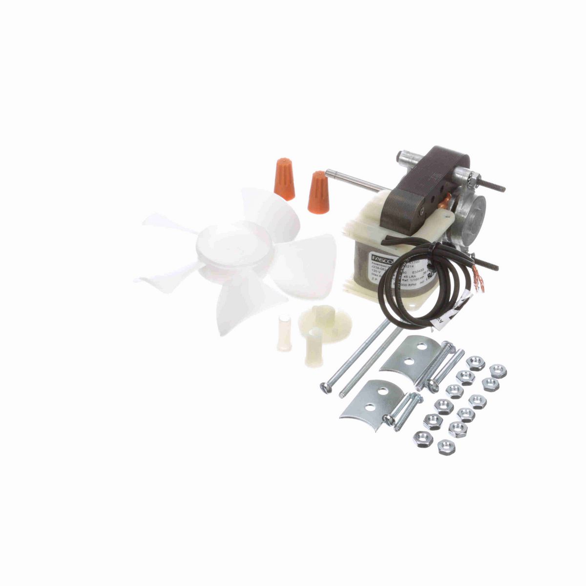 FASCO 1/160 C-Frame / Skeleton Motor, 3000 RPM, 120 Volts, OAO - K1700