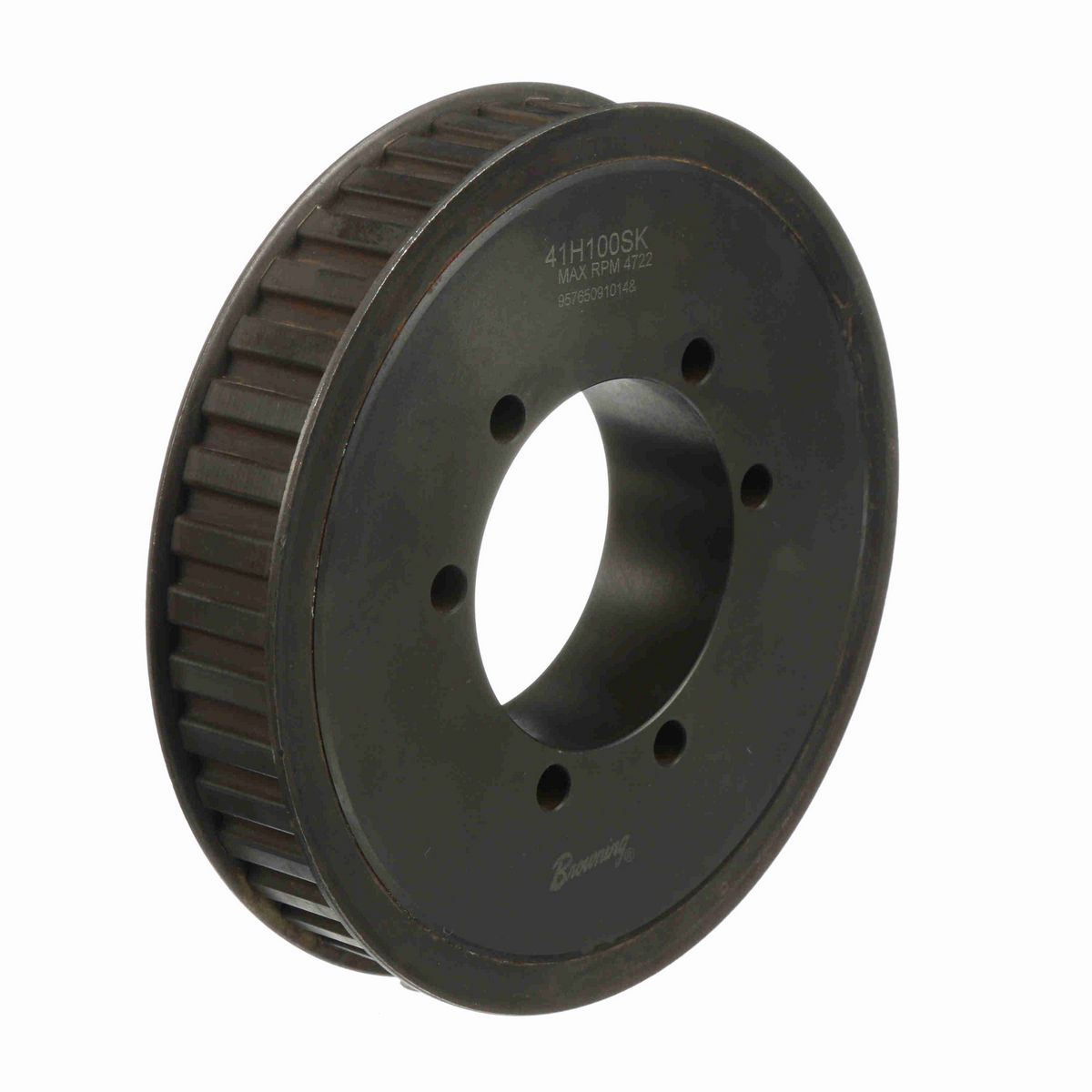 Browning Steel Bushed Bore Gearbelt Pulley - 41H100SK