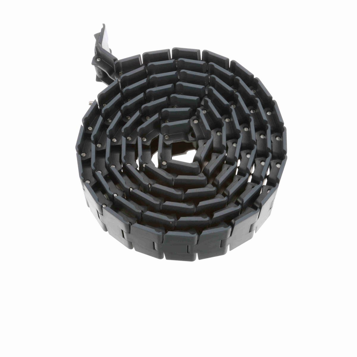 System Plast 879B Side-flexing Solid Top, Material: NG evo (Gray Blue), Width: 3.25in, Pitch: 1.5in - NGE879-K325