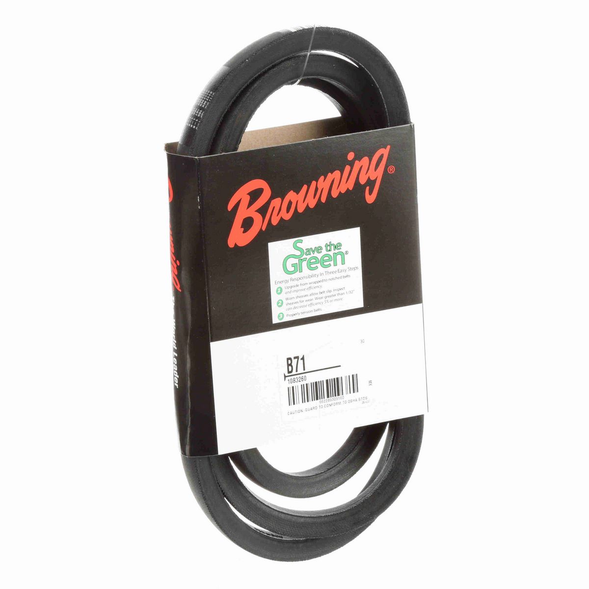 Browning Neoprene Wrapped Belt 95% Efficient - B71