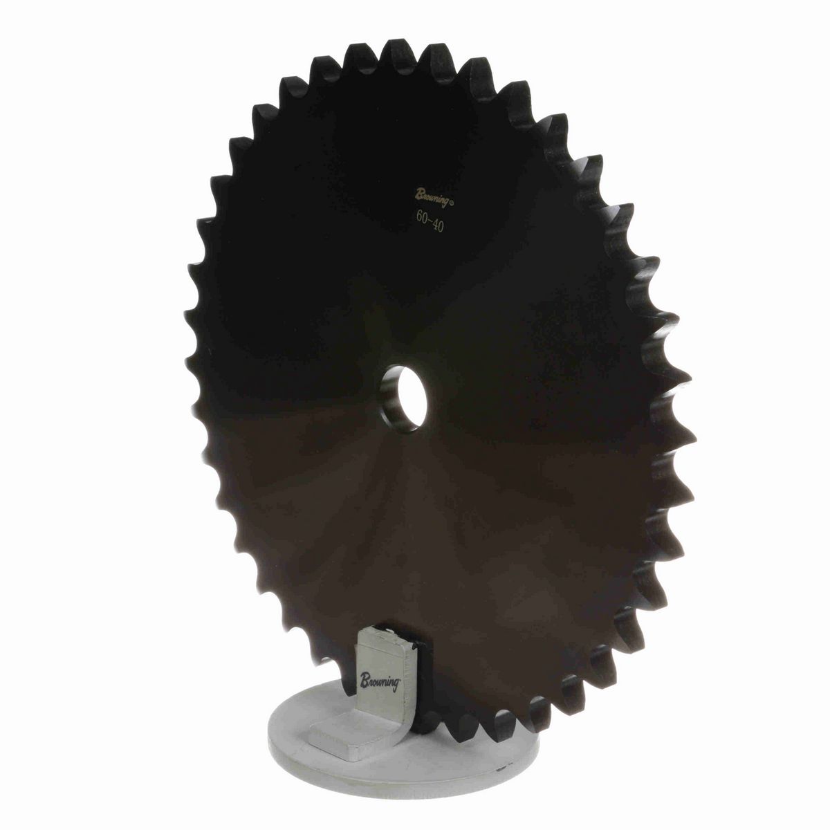 Browning Steel Minimum Plain Bore Roller Chain Sprocket - 60A40