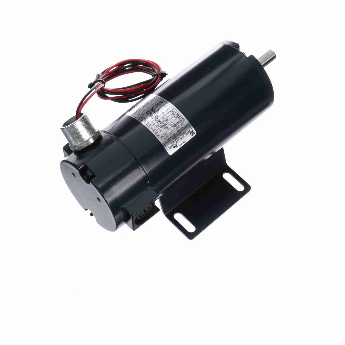 Century General Purpose Motor, 1/6 HP, 230 V, 1140 RPM, 34 Frame, TENV - DC101
