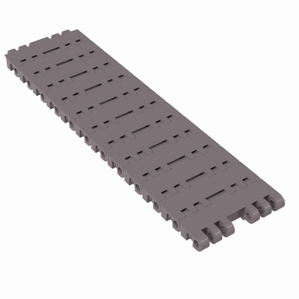 Rexnord 7705 Straight Running Solid Top, Material: Brown High Performance, Width: 3.25in, Pitch: 1in - 81415101