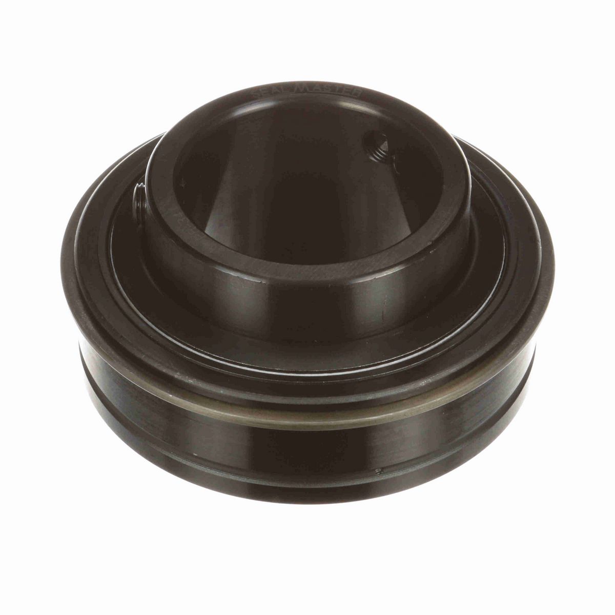 Sealmaster Mounted Insert Only Ball Bearing - 52100 Bearing Steel, Black Oxided - Setscrew Lock - ER-34