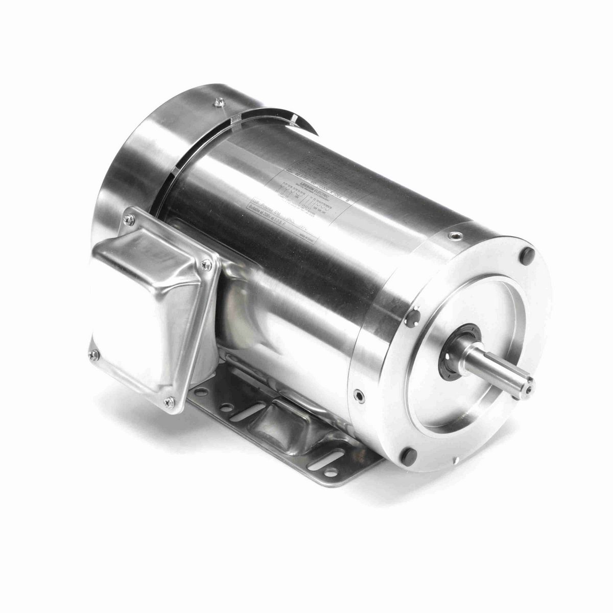 LEESON SST Duck™ General Purpose Motor, 1 & 0.75 HP, 3 Ph, 60 & 50 Hz, 230/460 & 190/380 V, 1200 & 1000 RPM, 56HC Frame, TEFC - 191417.00
