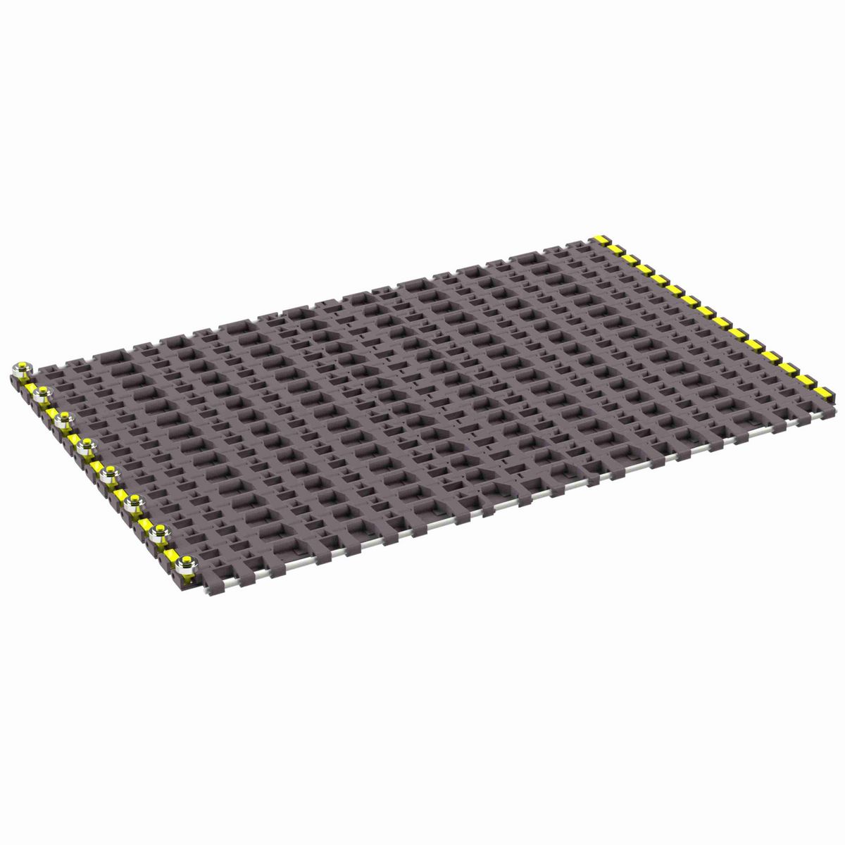 Rexnord 7956B Side-flexing Flush Grid, Material: Brown High Performance, Width: 30in, Pitch: 1.25in - 81450901