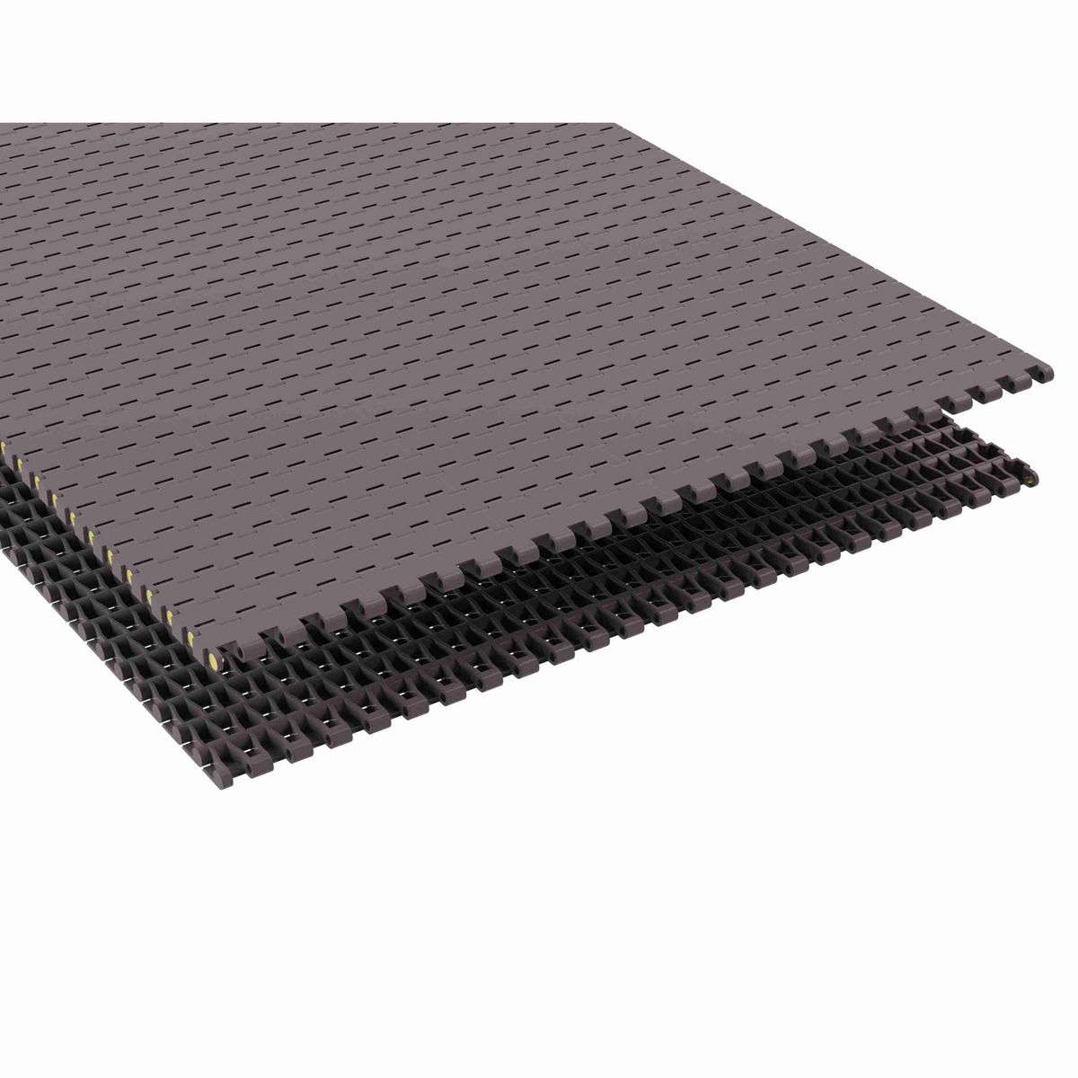 Rexnord 5935 Straight Running Solid Top, Material: Brown High Performance, Width: 24in, Pitch: 0.75in - HP5935-24