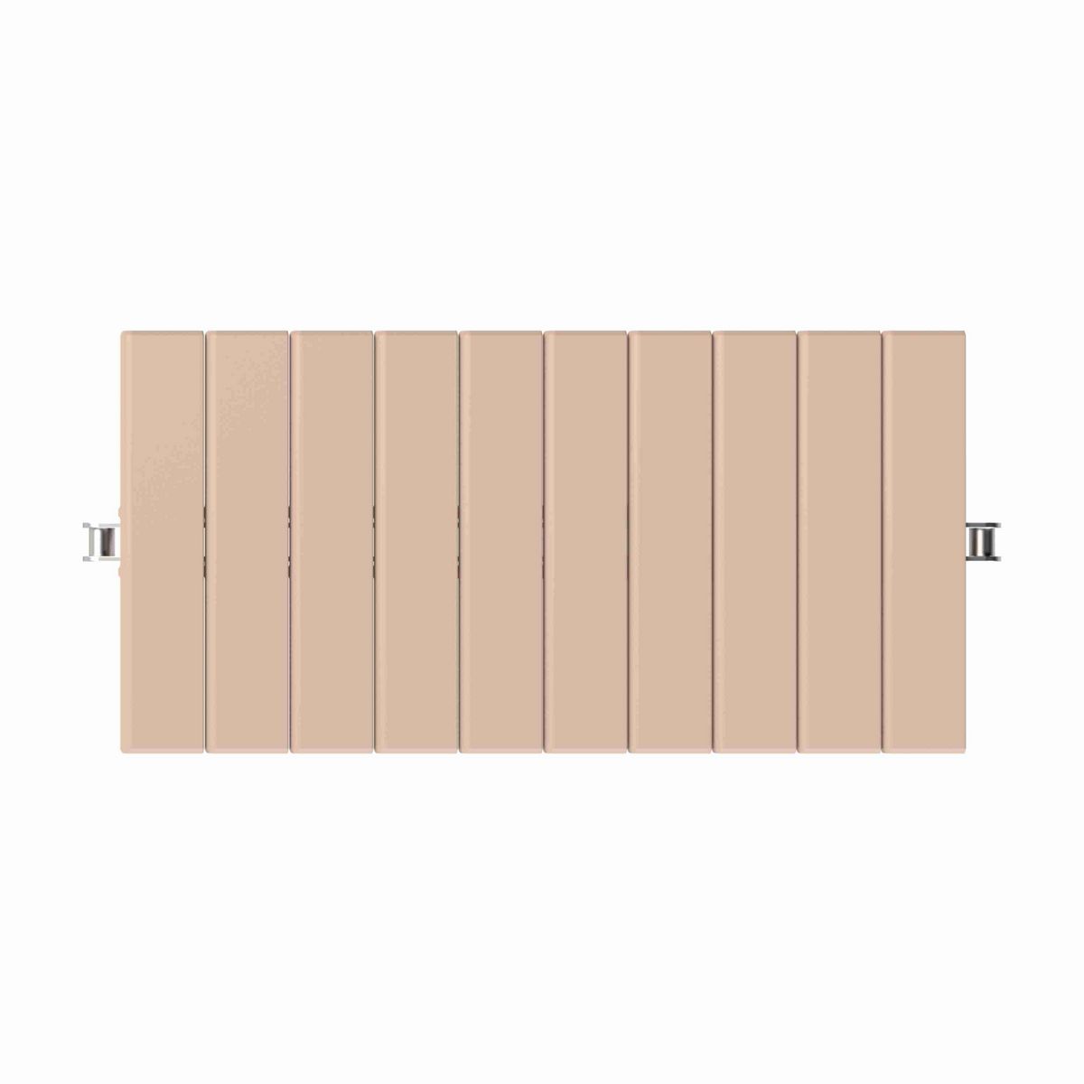 Rexnord 963 Straight Running Solid Top, Material: Tan Low Friction, Width: 7.5in, Pitch: 1.5in - LF963SSK750