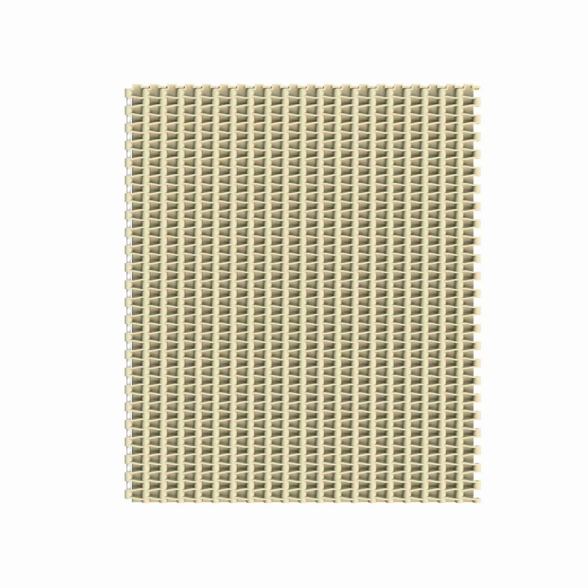 Rexnord 5935 Straight Running Solid Top, Material: Beige High Temperature, Width: 48in, Pitch: 0.75in - HT5935-48