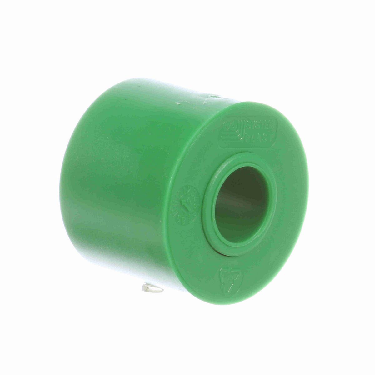 System Plast Return Roller; OD: 50-mm, Shaft Dia: 18-mm, Length: 40.5-mm, Color: Green - R-50B18ML41-PEG