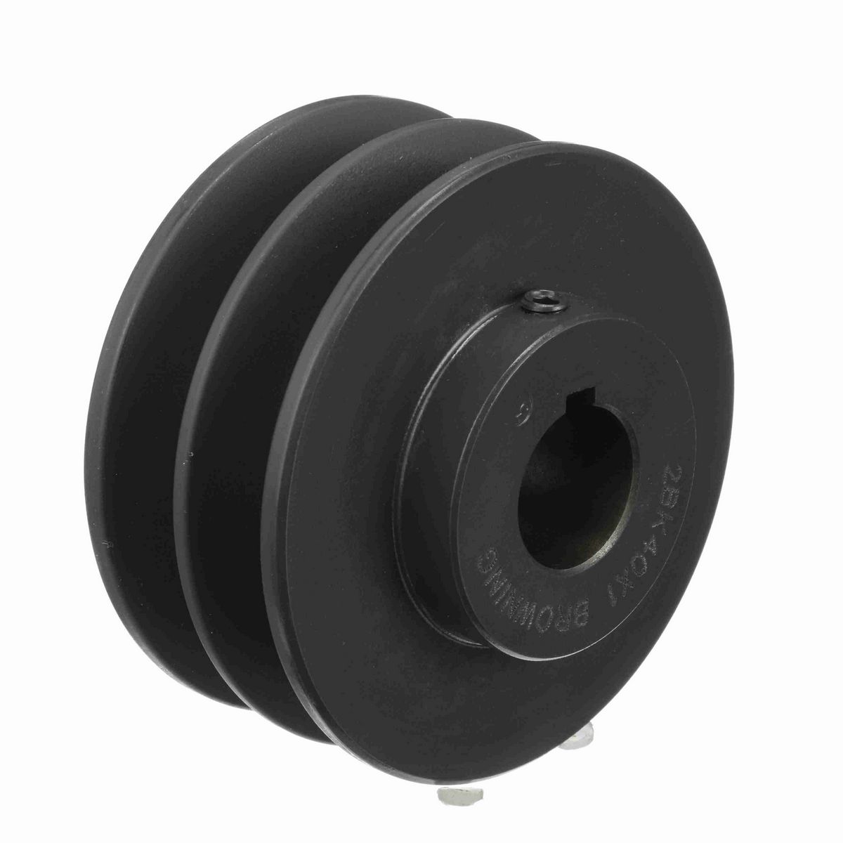 Browning 2 Groove Cast Iron FHP - Finished Bore Sheave - 2BK40X1