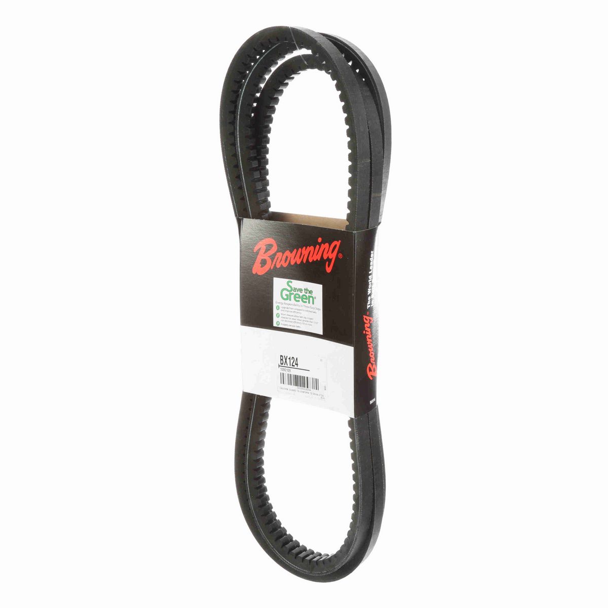 Browning EPDM Notched Belt 98% Efficient - BX124