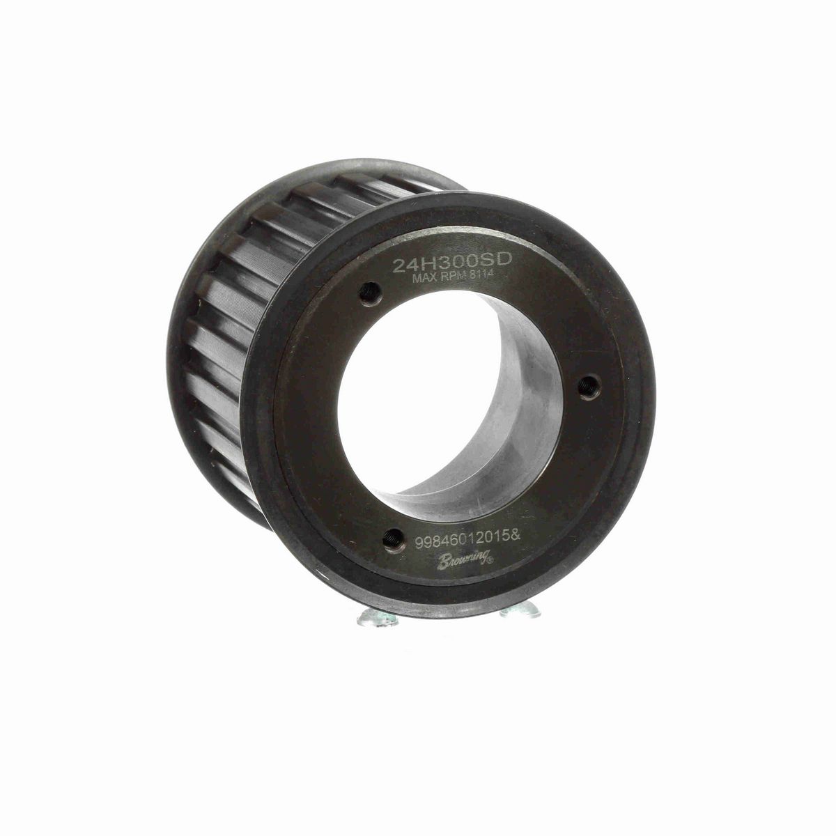 Browning Steel Bushed Bore Gearbelt Pulley - 24H300SD