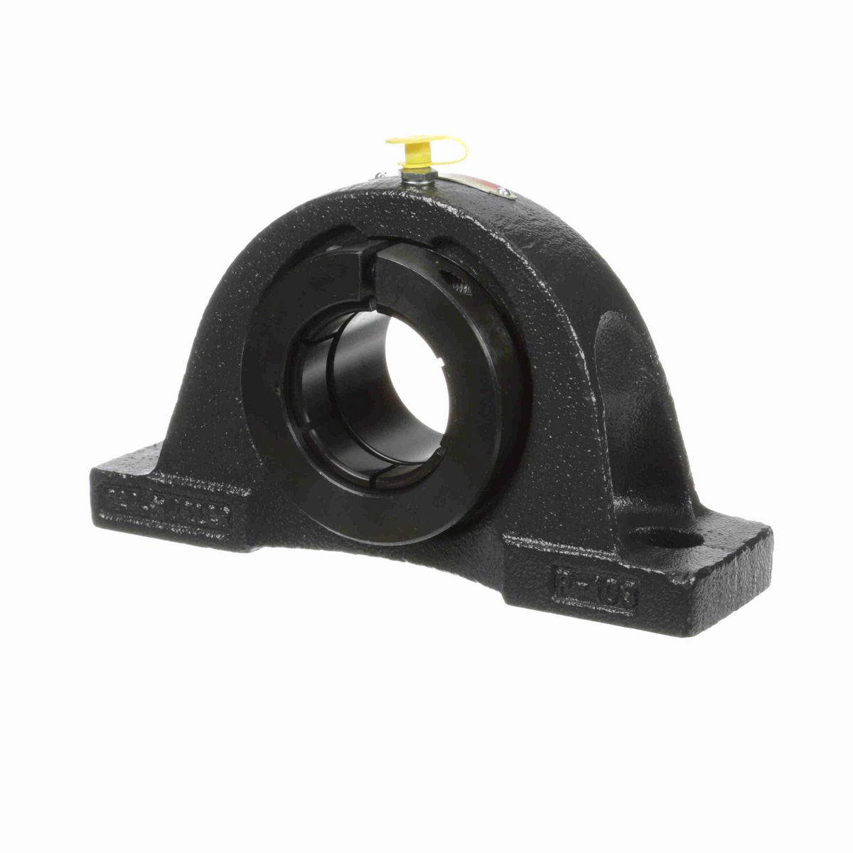 Sealmaster Mounted Cast Iron Two Bolt Pillow Block Ball Bearing - 52100 Bearing Steel, Black Oxided - Concentric Lock - NP-31TC