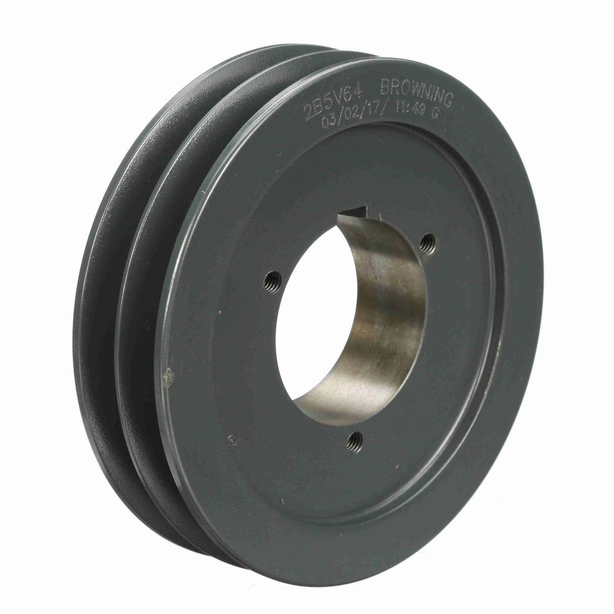 Browning 2 Groove Cast Iron Bushed Bore Multiple Sheave - 2B5V64