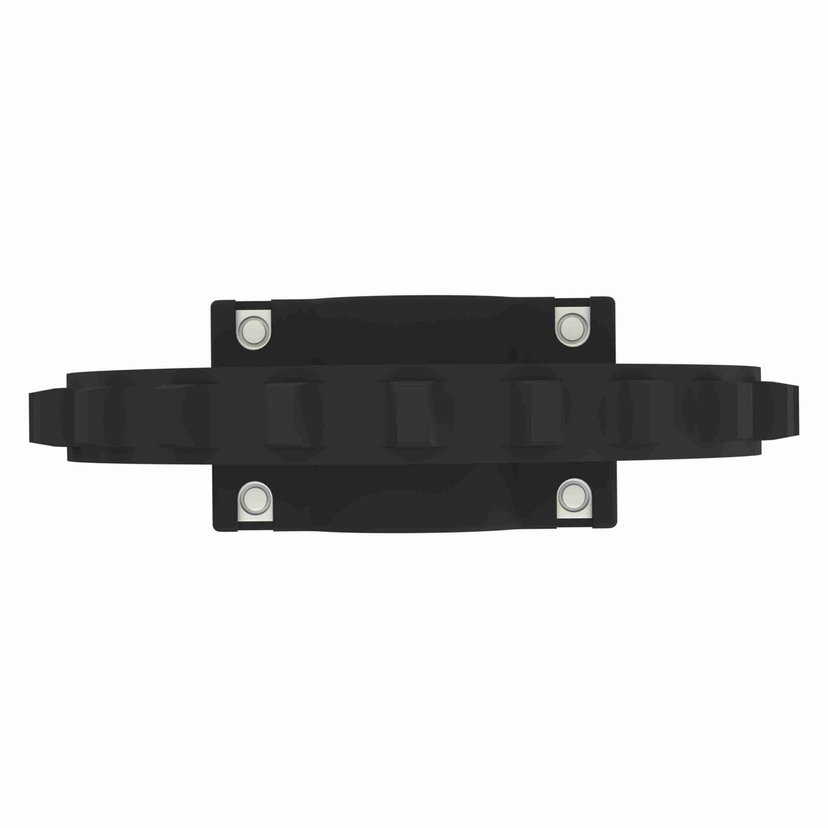 Rexnord 7700 Series Split Molded Nylon Sprocket with 21 Teeth and 1-7/16in Round Idler Bore - 614-63-9