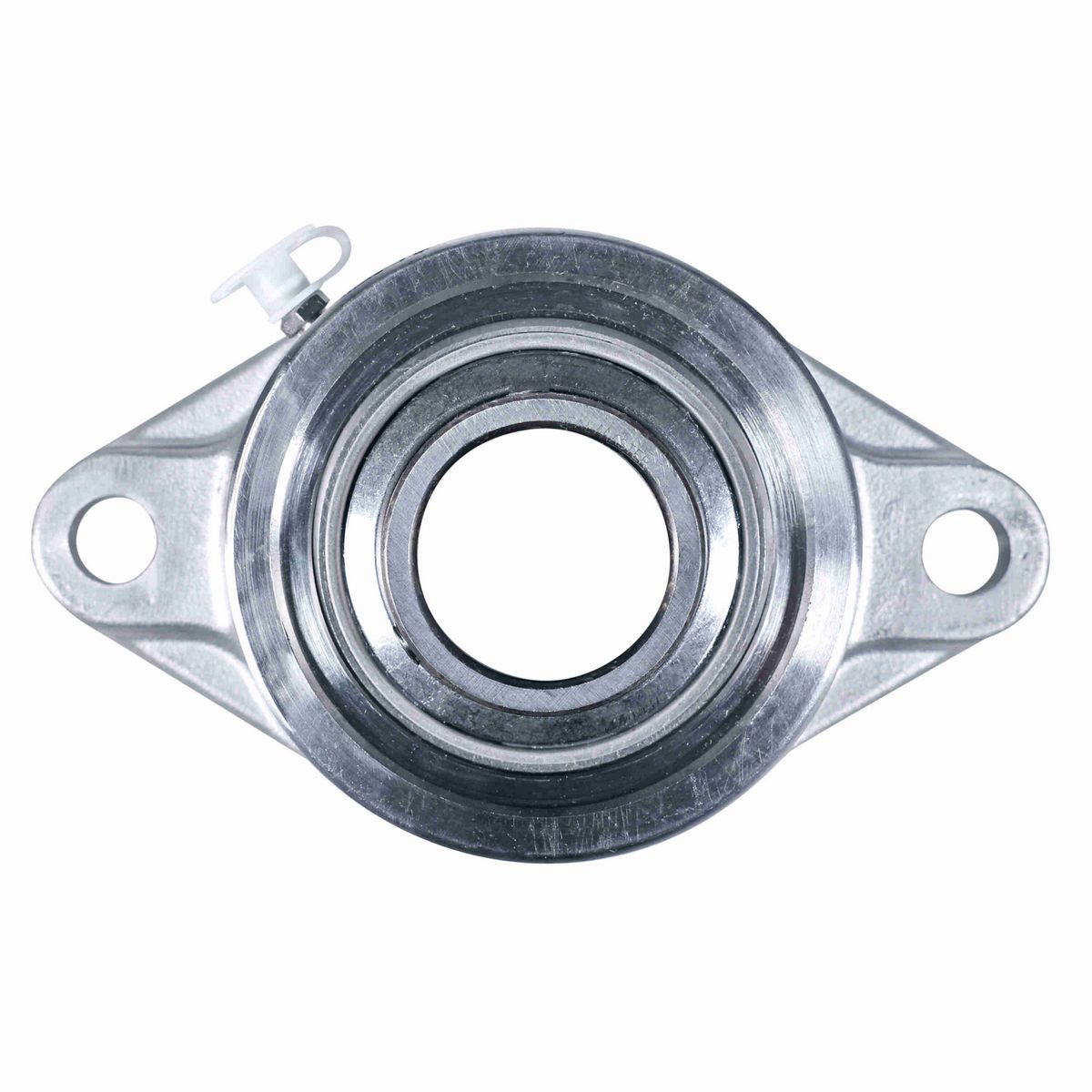 Sealmaster Mounted Stainless Steel Two Bolt Pillow Block Ball Bearing - 440C Stainless Steel - SS Setscrew Lock - Corrosion Resistant - CRFTS-SS24