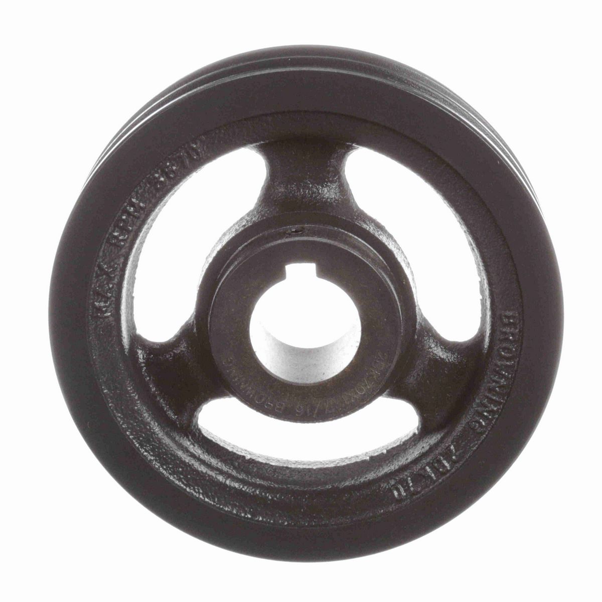 Browning 2 Groove Cast Iron FHP - Finished Bore Sheave - 2BK70X 1 7/16