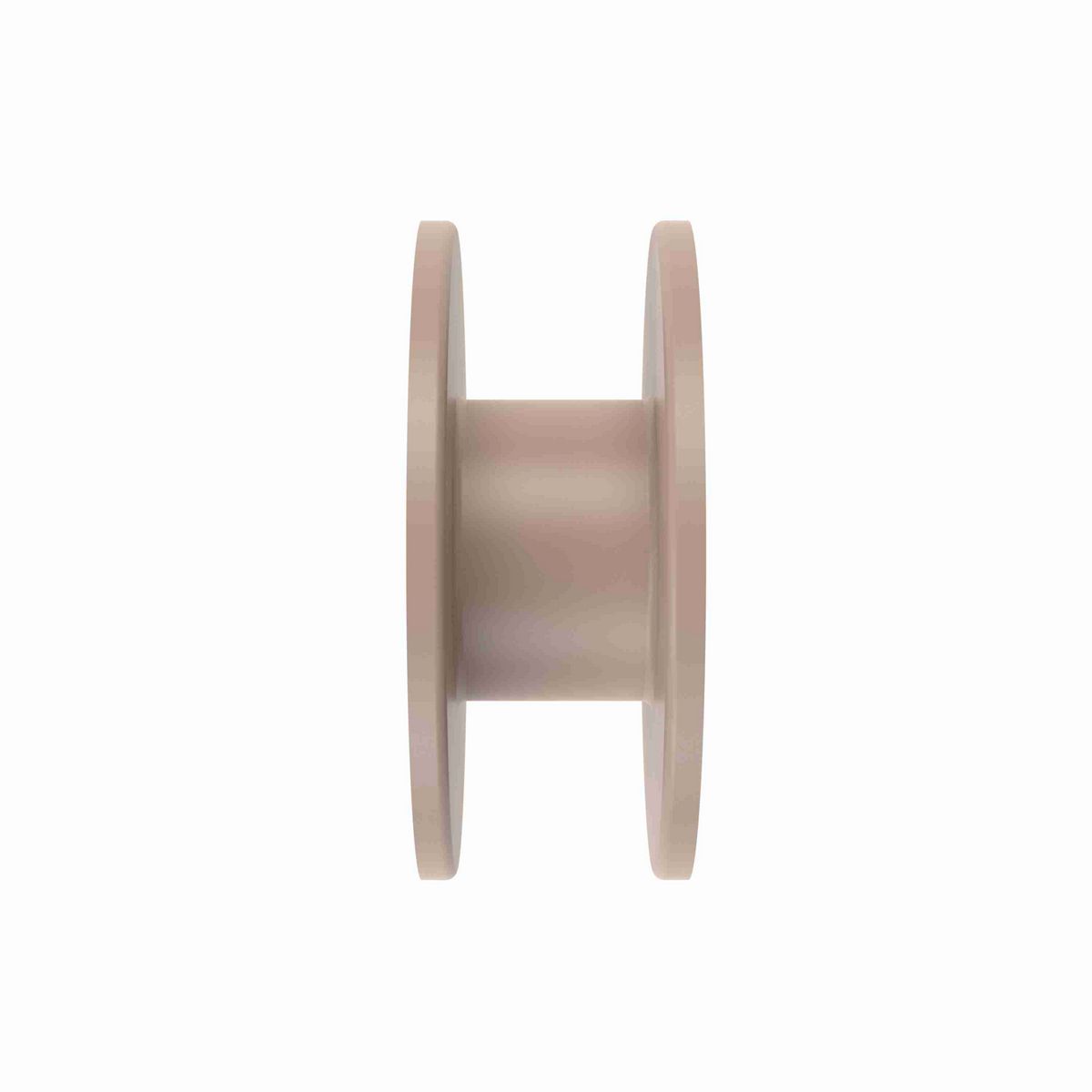 Rexnord 820 Series Split Molded Tan Low Friction Idler Wheel with 25 Teeth and 40mm Round Idler Bore - 101-8255-18