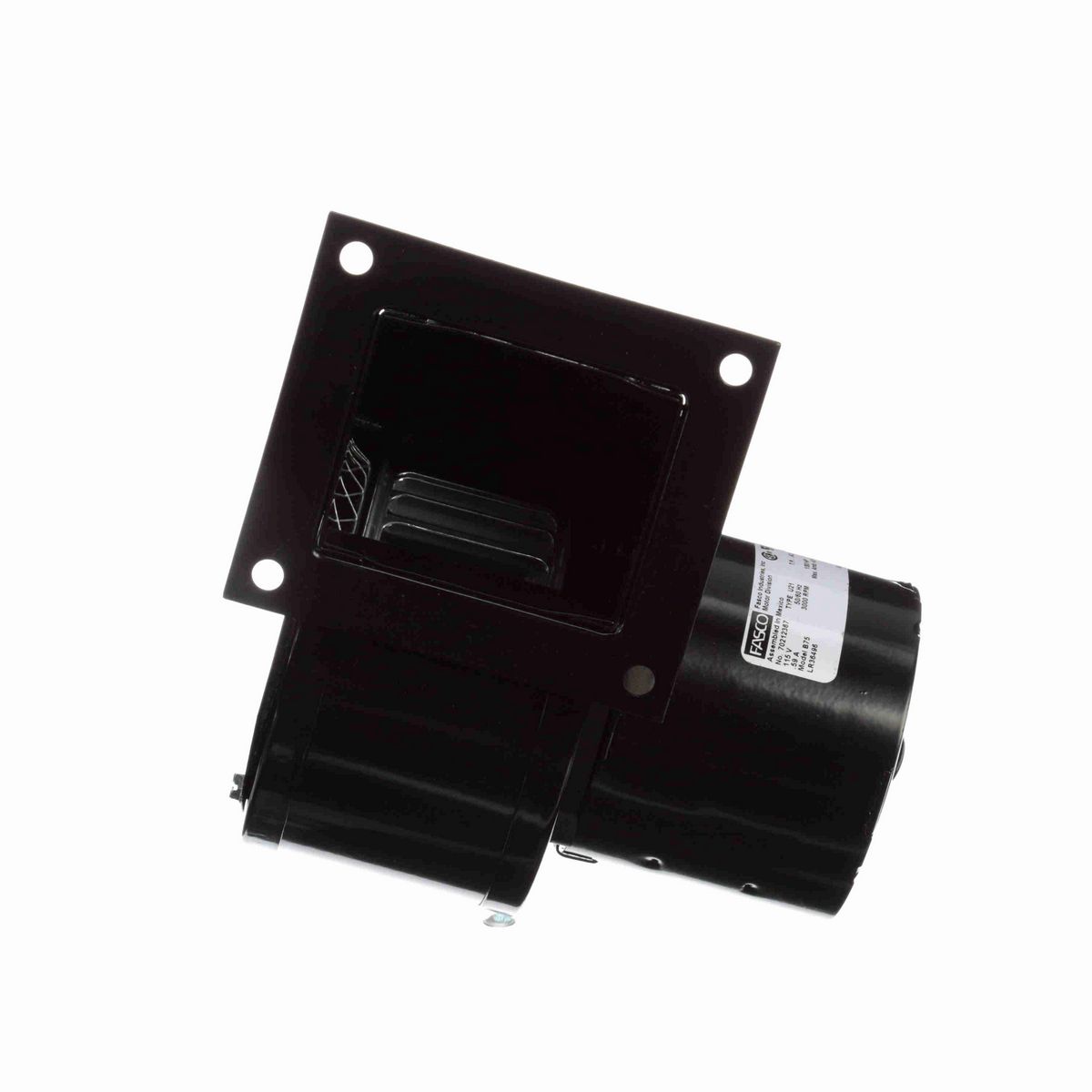 FASCO Rectangular Outlet Shaded Pole OEM Replacement Centrifugal Blower, 115 Volts, Flange: Yes - B75