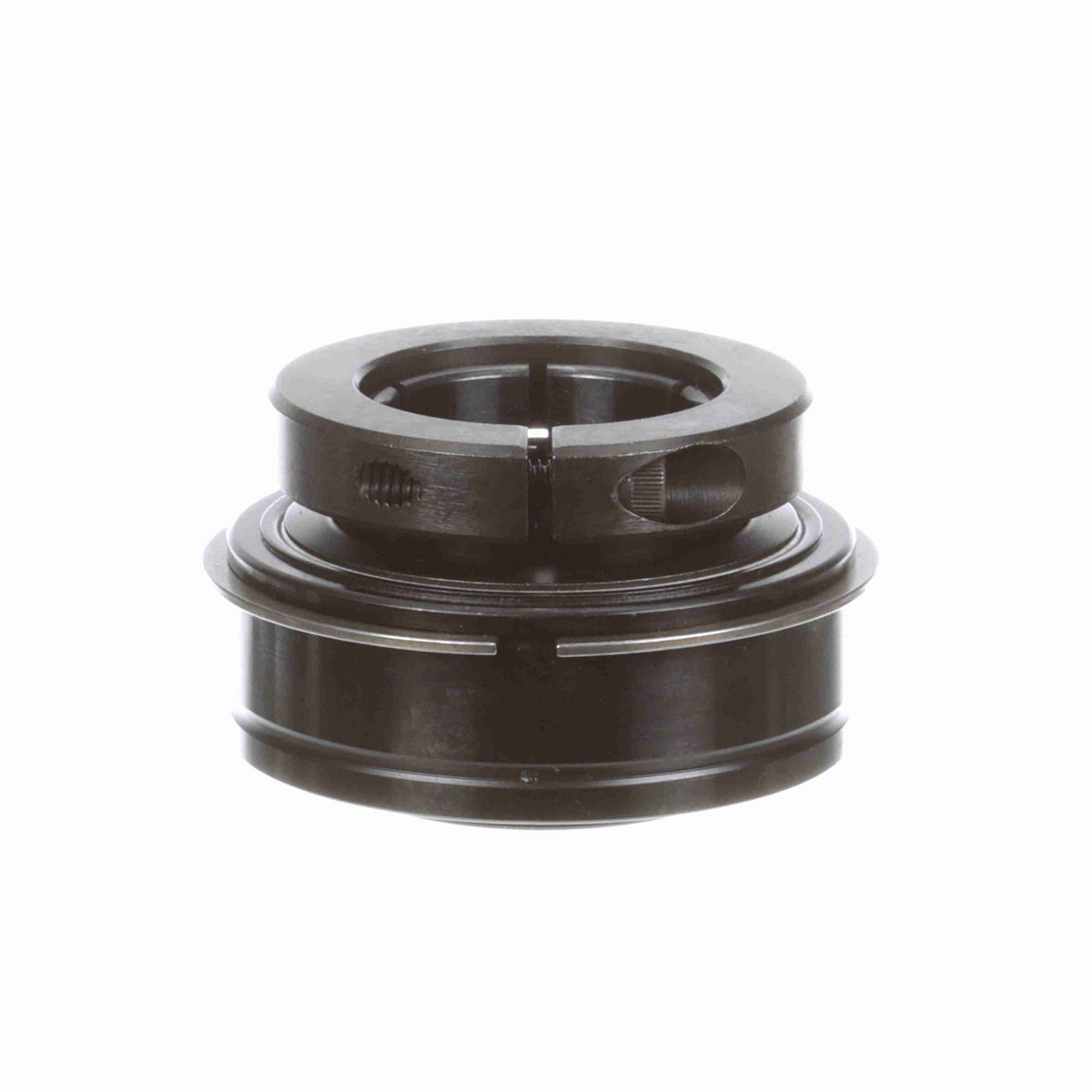 Sealmaster Mounted Insert Only Ball Bearing - 52100 Bearing Steel, Black Oxided - Concentric Lock - ER-208TM
