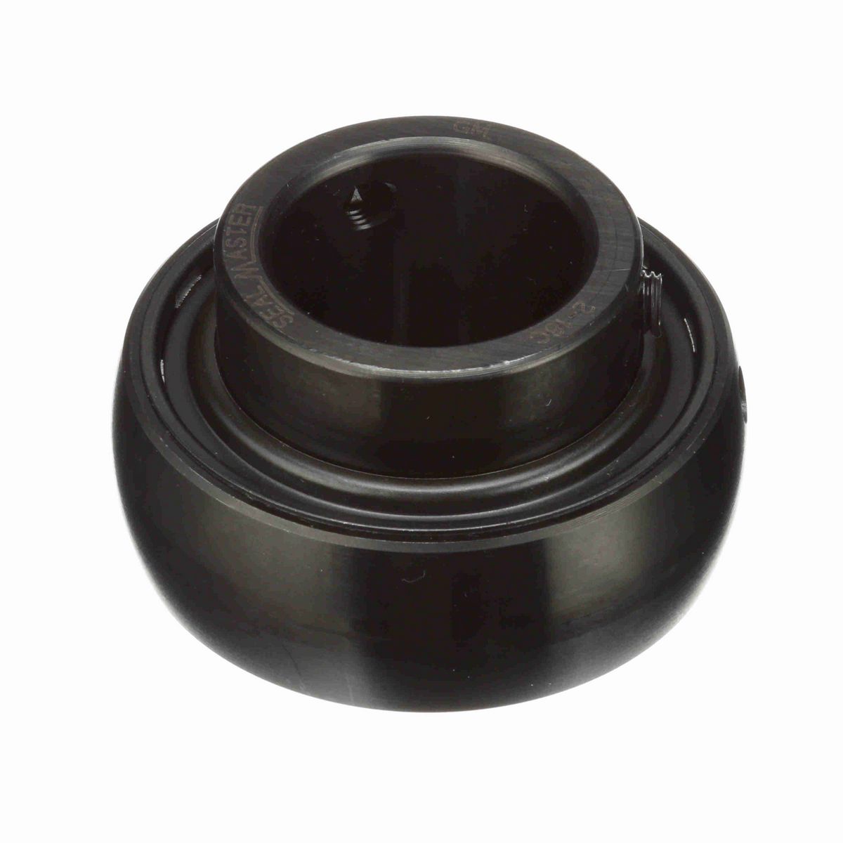 Sealmaster Mounted Insert Only Ball Bearing - 52100 Bearing Steel, Black Oxided - Setscrew Lock - 2-18C