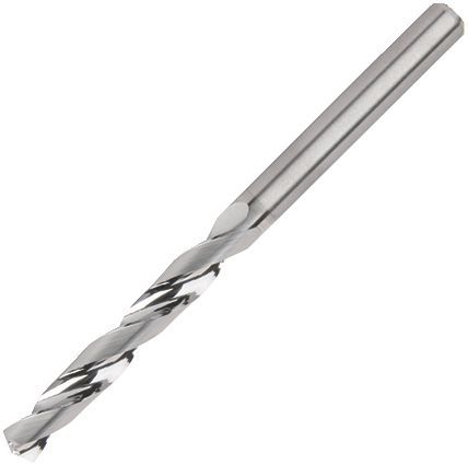 Solid Carbide Drill for Non-Ferrous Materials Kennametal KenDrill HPS - 5 x D - Internal Coolant - Straight Shank - Metric [5434759]