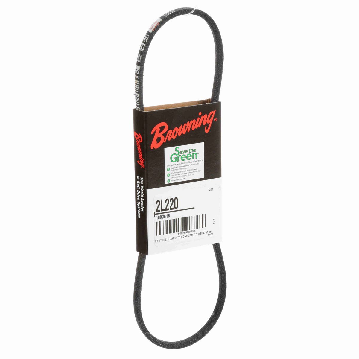Browning Rubber FHP Belt - 2L220