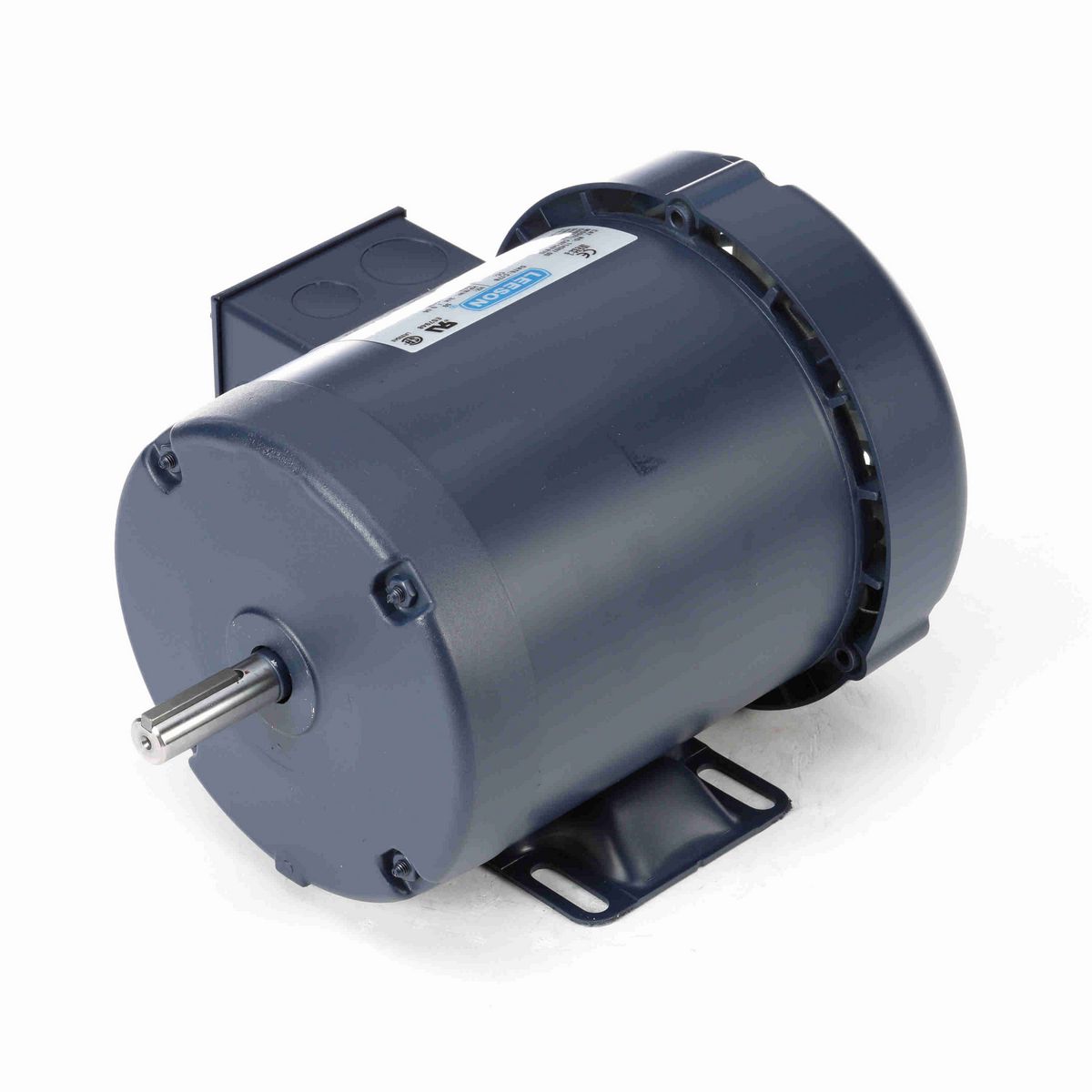 LEESON Special Voltage Motor, 0.75 HP, 3 Ph, 50 Hz, 220/380/440 V, 1500 RPM, 56 Frame, TEFC - 114307.00
