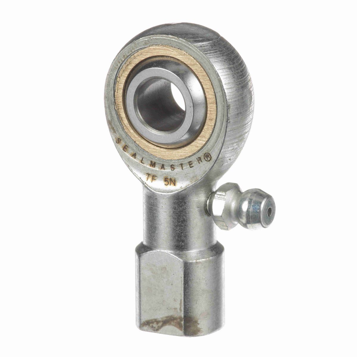 Sealmaster Female Rod End Bearing - Three-Piece Greasable Bronze Race - TF 5N