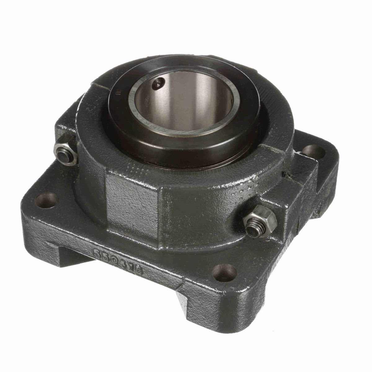Sealmaster Mounted Cast Iron Four Bolt Flange Tapered Roller - 52100 Bearing Steel - Double Collar Mount Lock - RFB 208C