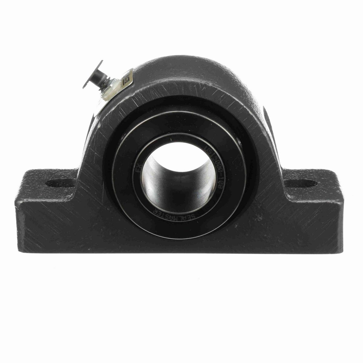Sealmaster Mounted Cast Iron Two Bolt Pillow Block Spherical Roller - 52100 Bearing Steel, Black Oxided - Collar Mount Lock - USRB5000-108