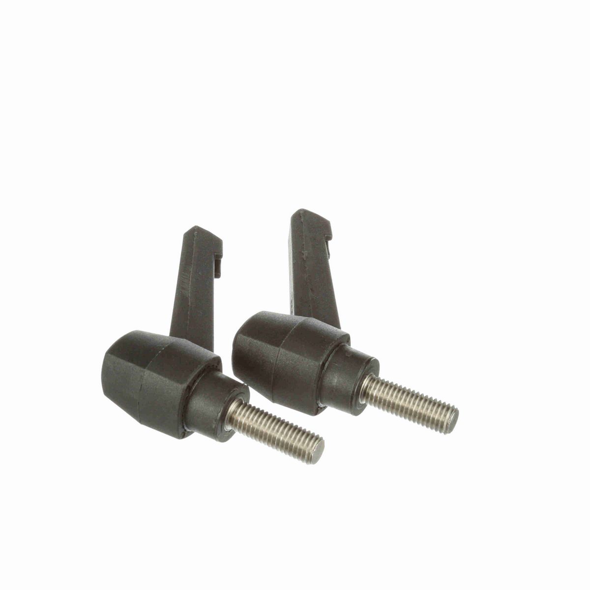 System Plast Ratchet Handle (Male); Thread: M10 x 1.5, Handle Length: 3.13-in Stud Length: 1.18-in, Color: Black - RH-30-BK-MSM10-30