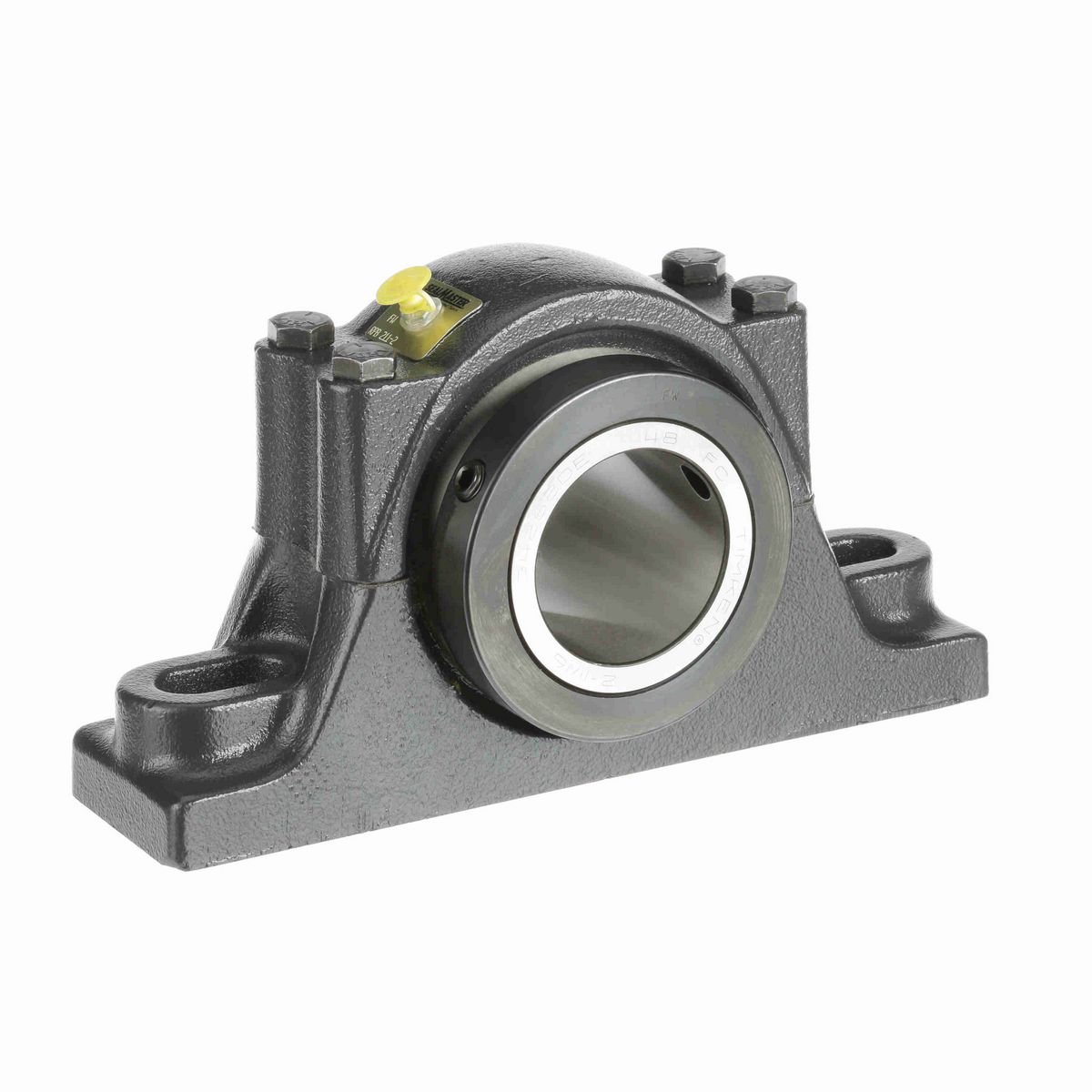 Sealmaster Mounted Cast Iron Two Bolt Pillow Block Tapered Roller - 52100 Bearing Steel - Double Collar Mount Lock - RPB 211-2