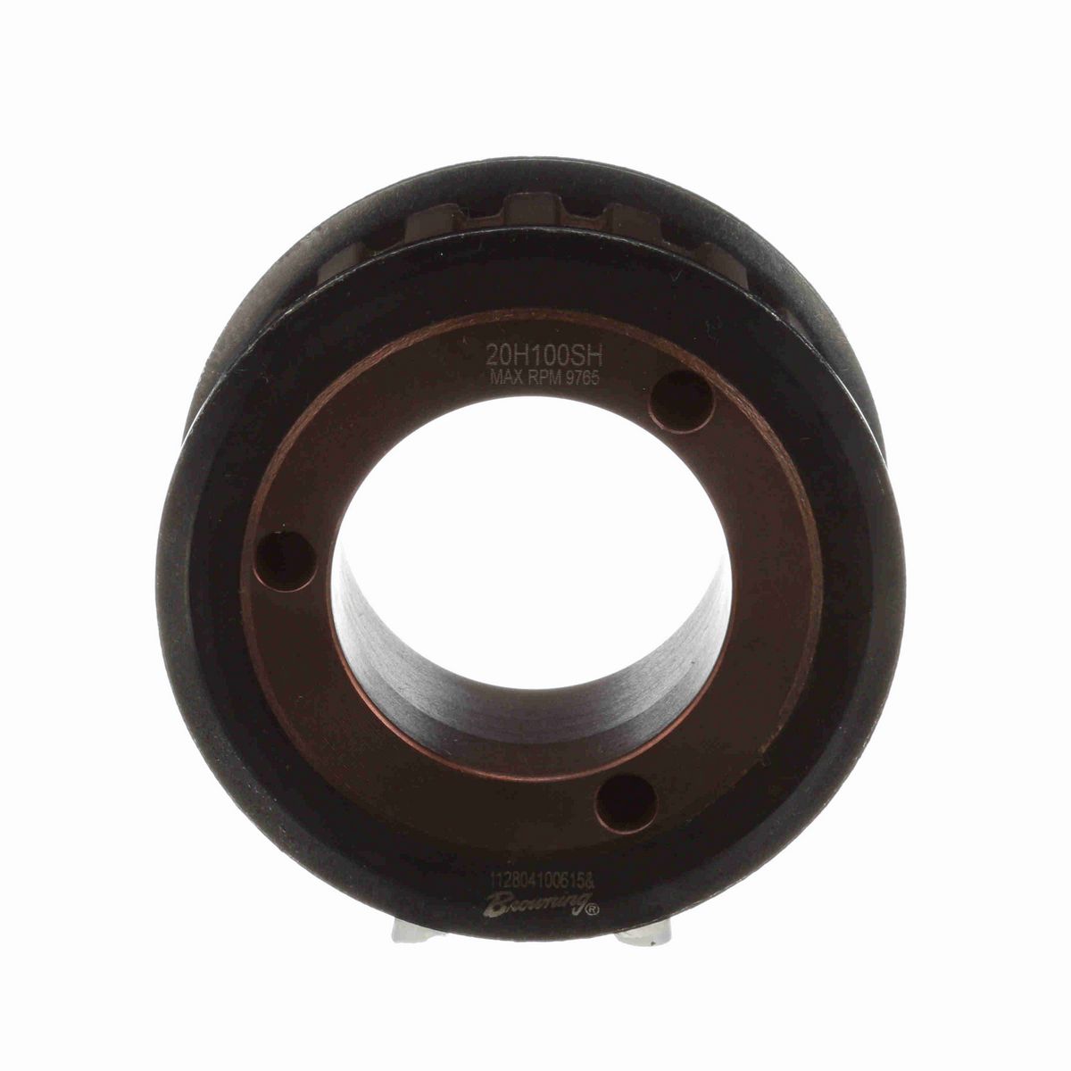 Browning Steel Bushed Bore Gearbelt Pulley - 20H100SH