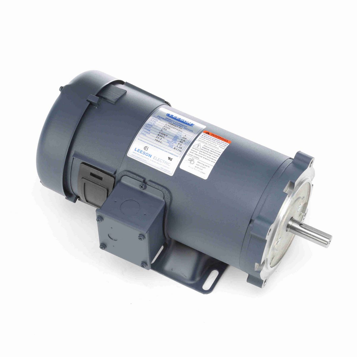 LEESON SCR Motor, 1 HP, 180 V, 2500 RPM, S56C Frame, TEFC - 108021.00
