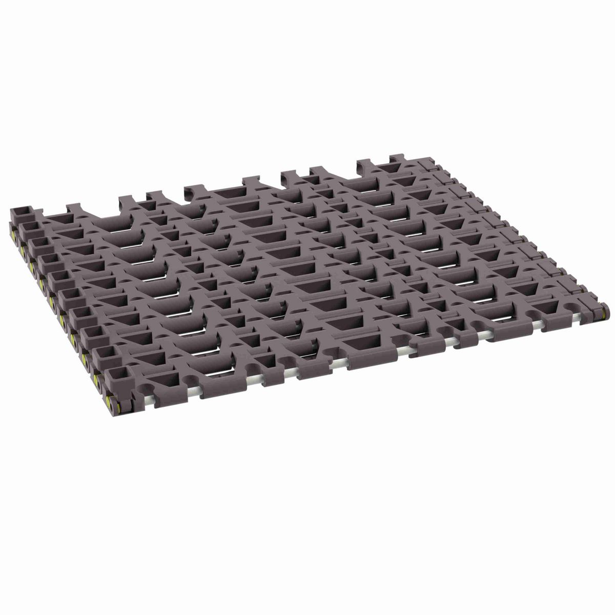Rexnord 7956GT Side-flexing Flush Grid, Material: Brown High Performance, Width: 15in, Pitch: 1.25in - 10324705
